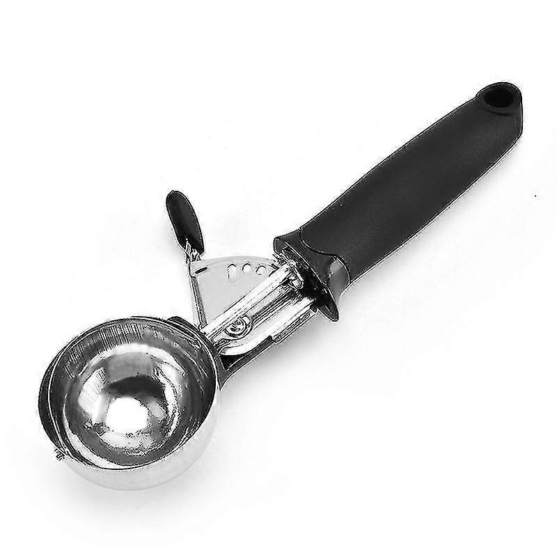 トリガー付きステンレス製アイスショベル - プロフェッショナルブラック