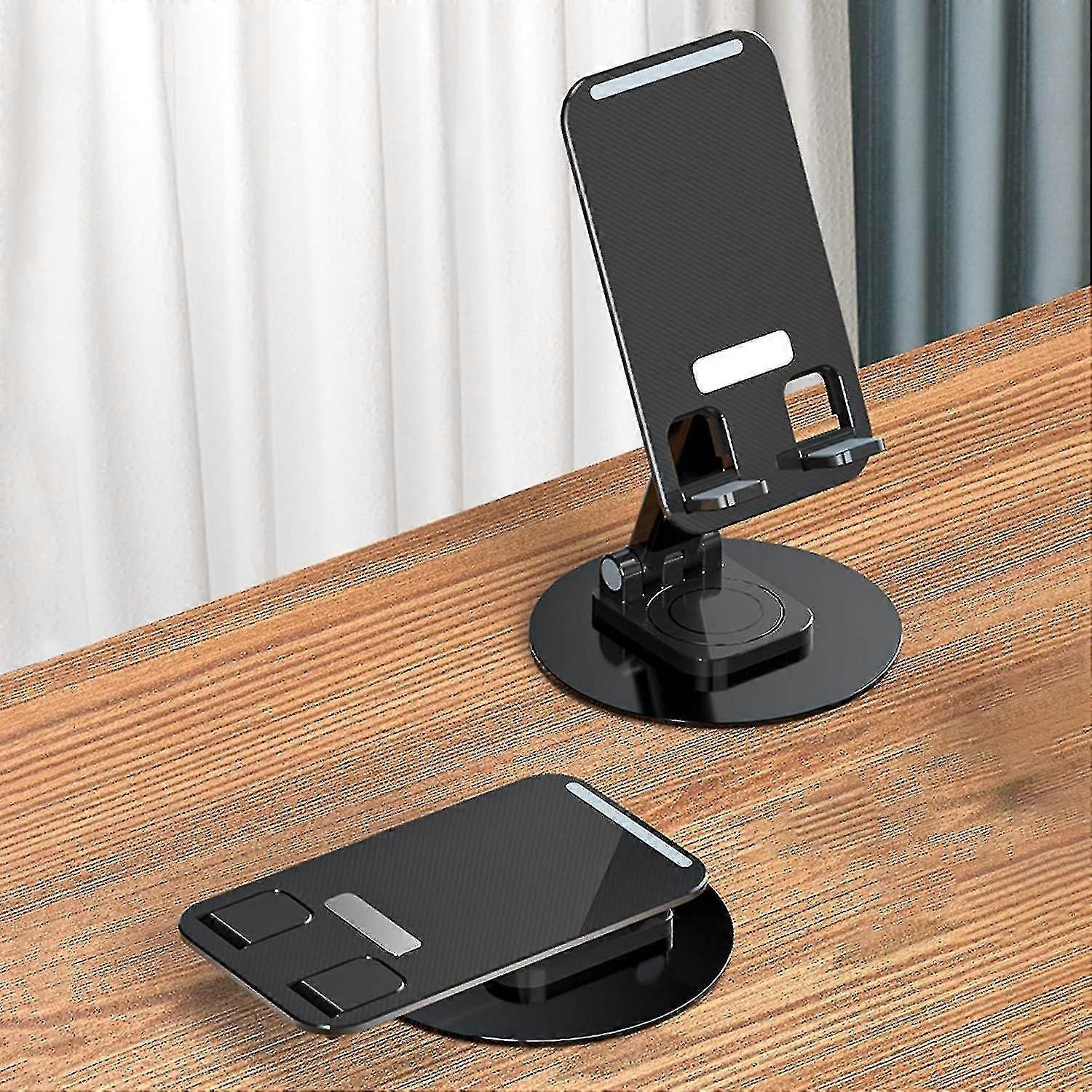 Rotating Aluminum Alloy Desk Top Phablet Bracket Multi Functional Folding Bracket For Online Classes