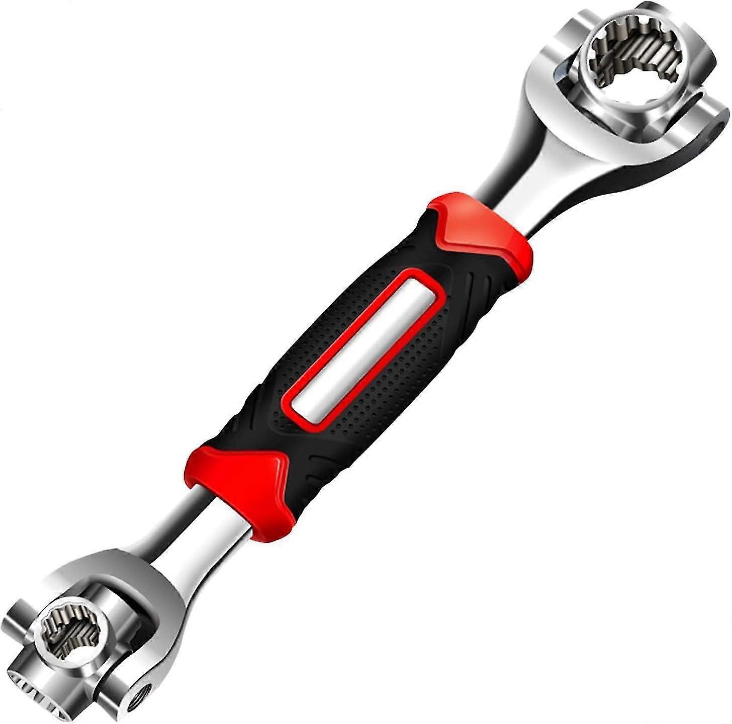 52 in 1 Universal Socket Wrench Carbon Steel Rotary Repair Tools 360 Degree Rotating Wrench