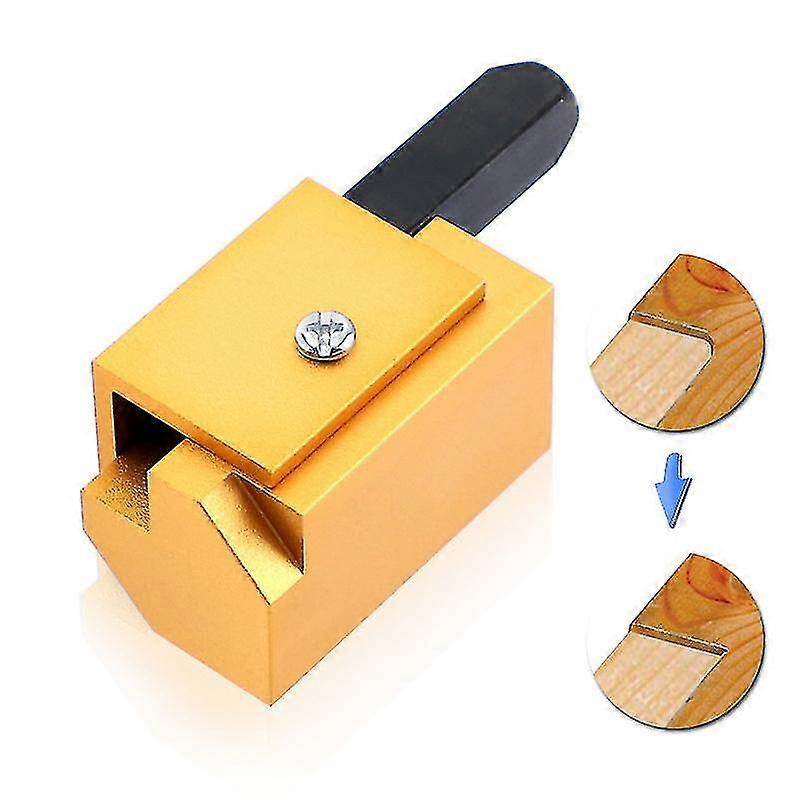Gold Right Angle Woodworking Tool Right Angle Chisel Recessed Hinge Door Lock Groove Woodworking Tool