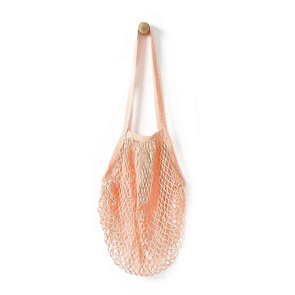 Reusable Fruit String Grocery Shopper Bag Tote Mesh Woven Net Shoulder Bags
