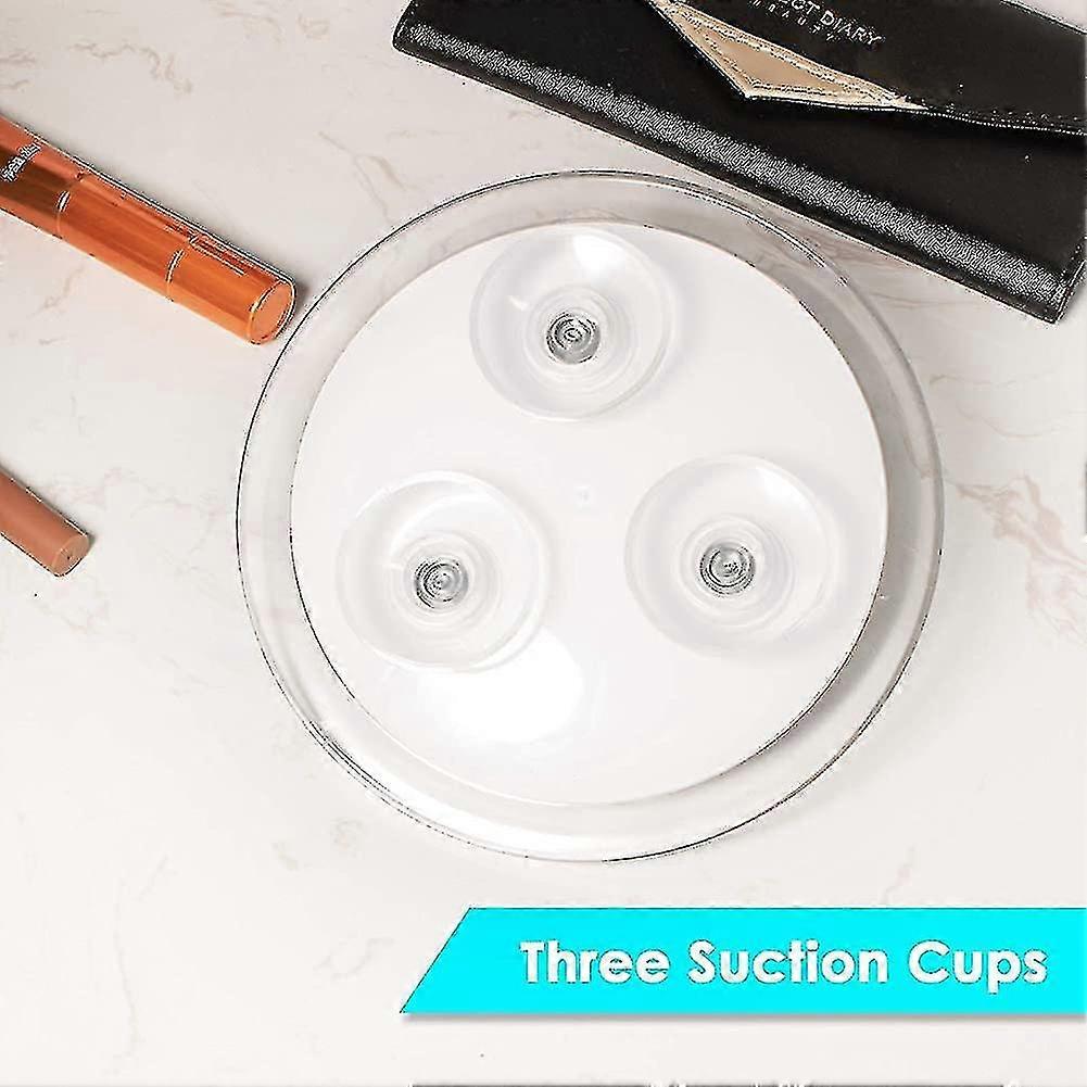 مرآة مكبرة 10x مع 3 أكواب شفط ، مرآة مكياج مع تكبير 10x