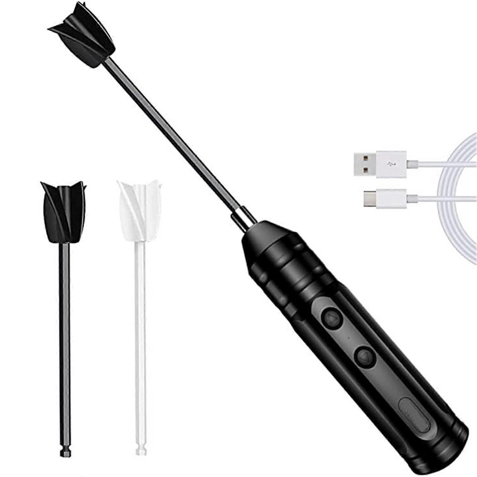Electric Blender Easy to Clean Powerful Stirrer Sticks Tool with 2 Mixer Paddle