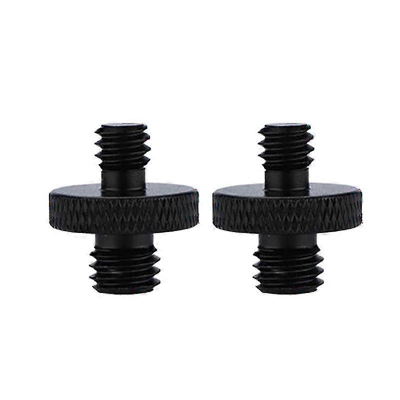 2x 1/4"-20 Male To M4 M5 M6 M8 M10 Male Threaded Screw Tripod Adapter Mount Camera Mounting Converter Screw For Projector Stand