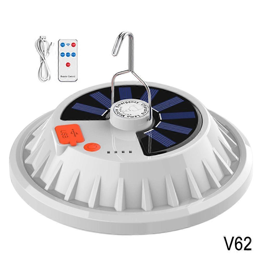 Hangable Disc-Shaped Light with Remote Control Multi-Purpose Lighting Flashlight for Camping