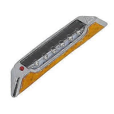 Automobile Static Eliminator Solar Decorative Explosion Warning Light Door Anti-collision Strip Anti Static Sticker - Style 2
