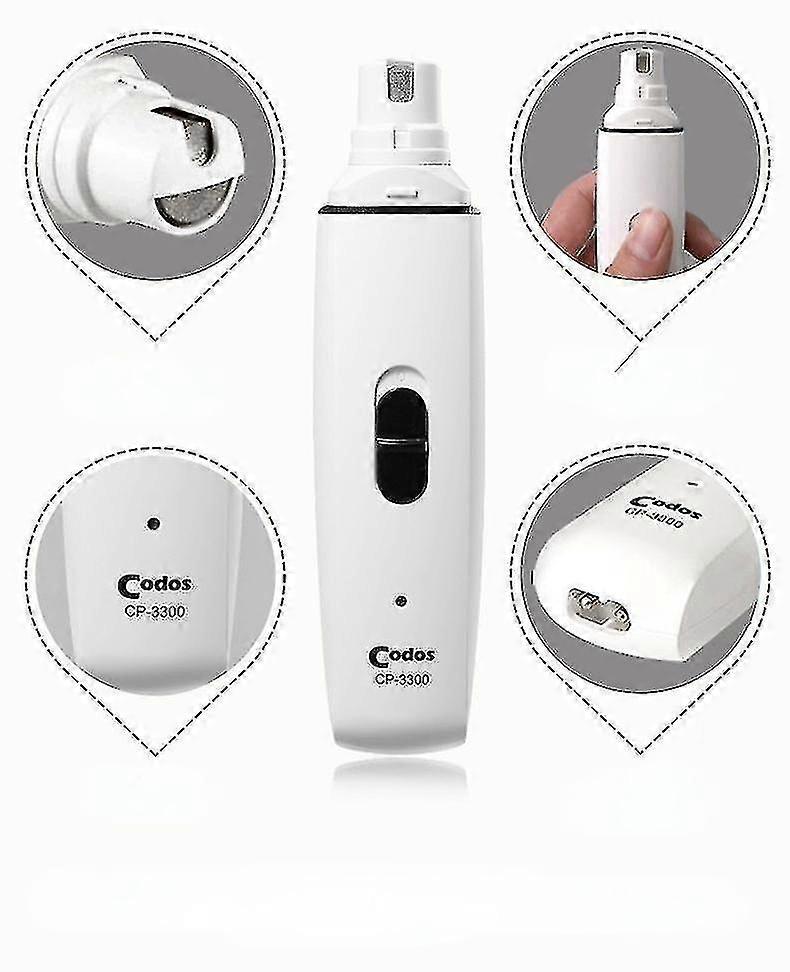 Electric Nail Sharpener Pet Rechargeable Nail Sharpener