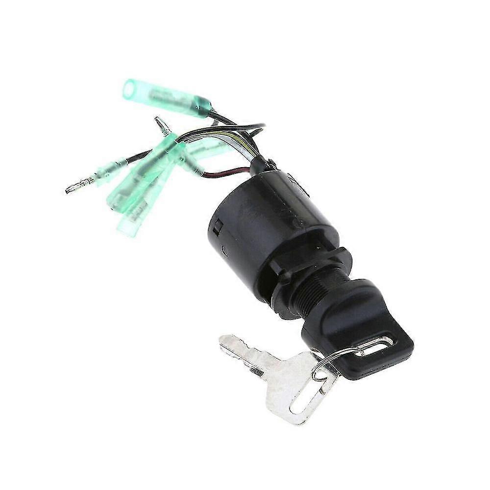 35100-zv5-013 Ignition Switch Assembly With Key Replacement Fit For Outboard