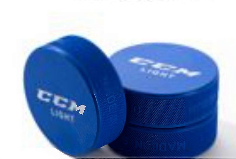 CCM Puck Light Blue 3 Pack