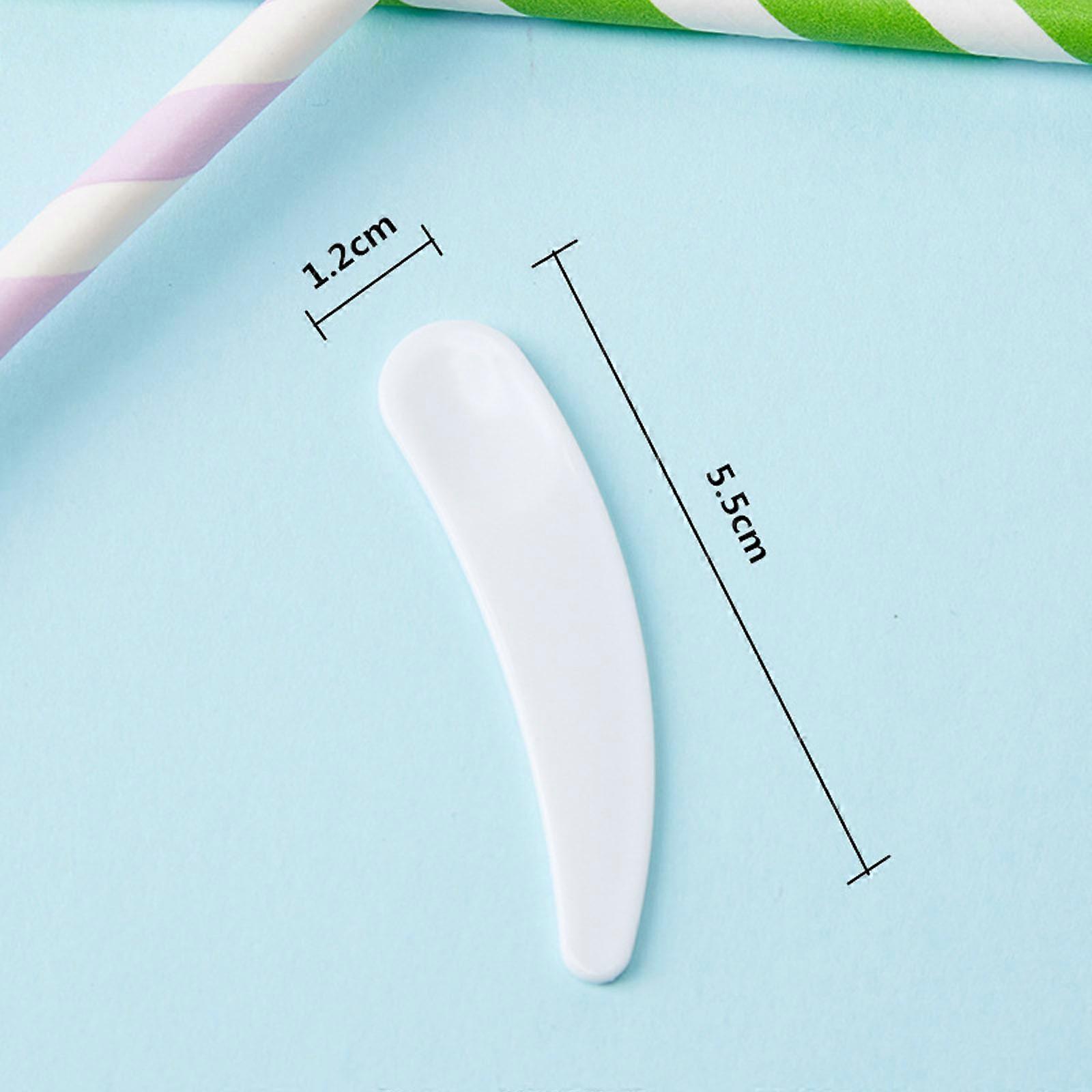 Mask StickCrescent Digging Spoon Mask Dispensing Scraper Cream Make-up Packaging Digging Pick Stick Cream Dispensing Mixing Curved Mixing Stick Spoon