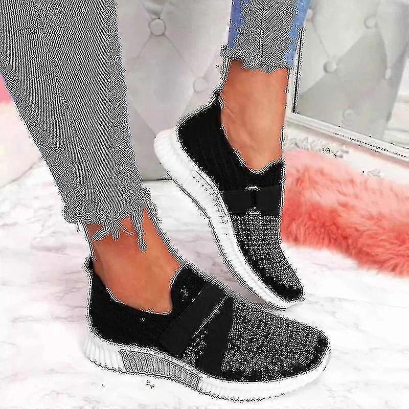 Ortopedik Tabanlı Slip-on Ayakkabılar Bayan Moda Spor Ayakkabı Platform Sneaker Kadın Yürüyüş Ayakkabıları İçin