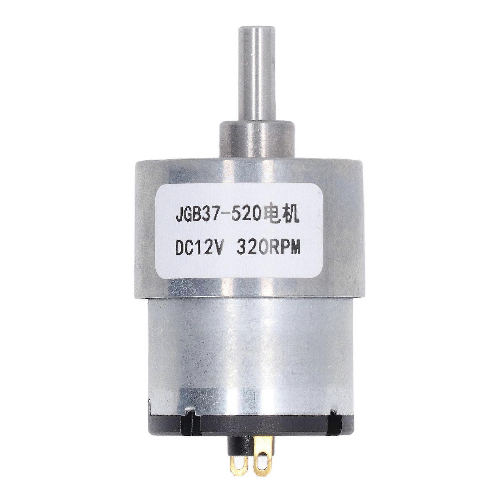 Gear Motor DC 12V Speed Reduction Geared Motor with Hall Encoder for Robot Equipment 320RPM