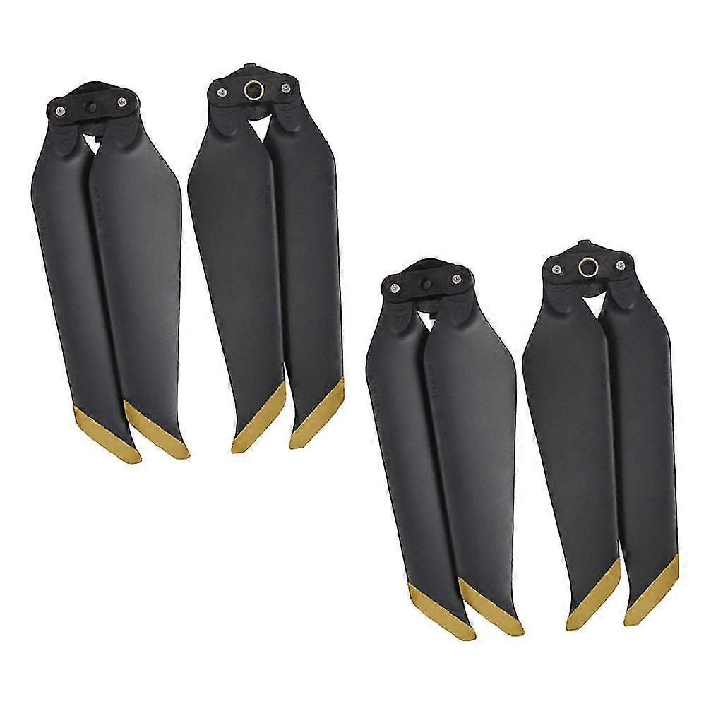 2 Pairs Drone Propeller Prop Quick-release For Dji Mavic 2 Pro / Zoom Silver