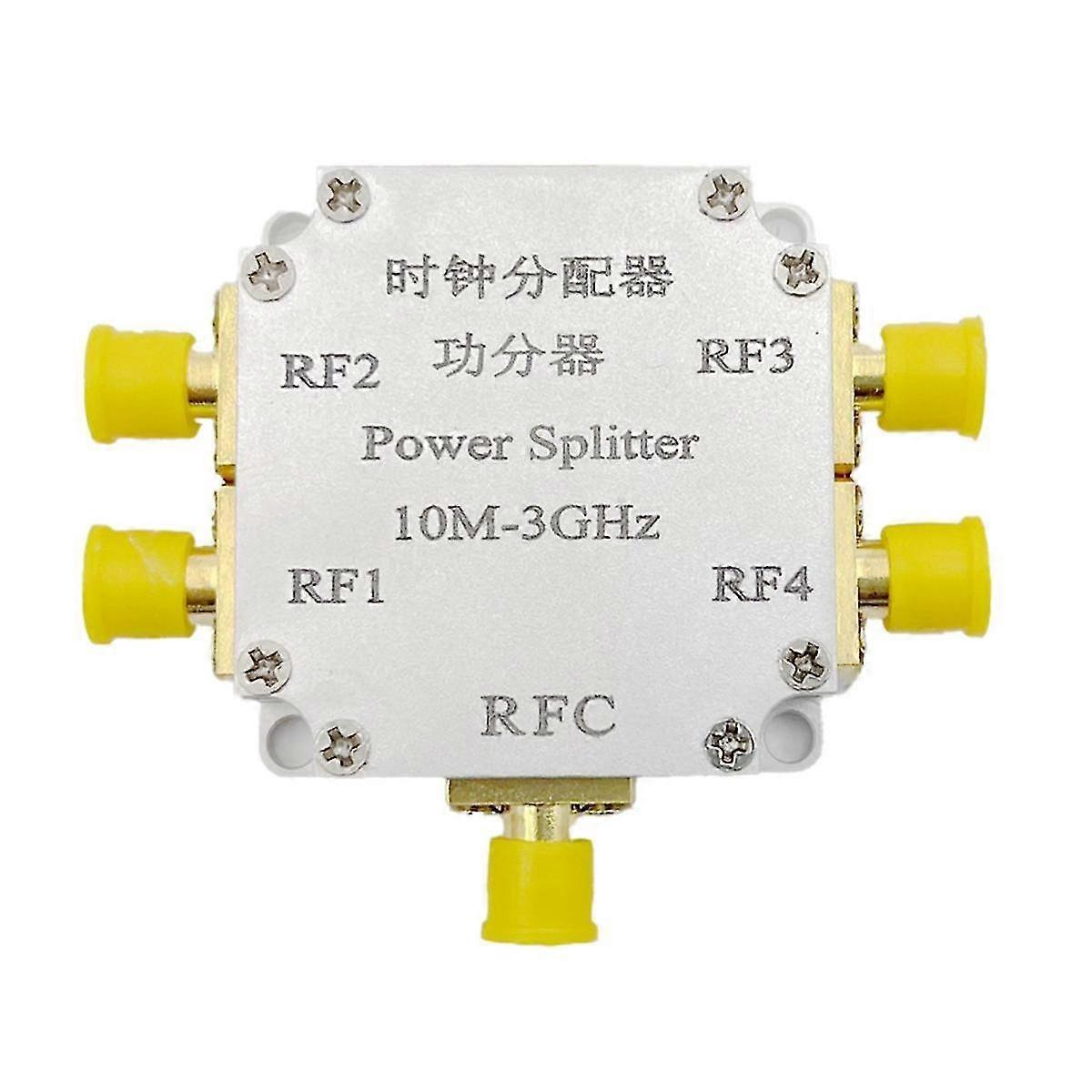 Sma Rf Power Splitter One Point Four 10m-3g Clock Splitter Multifunctional Convenient And Practical Power Splitter