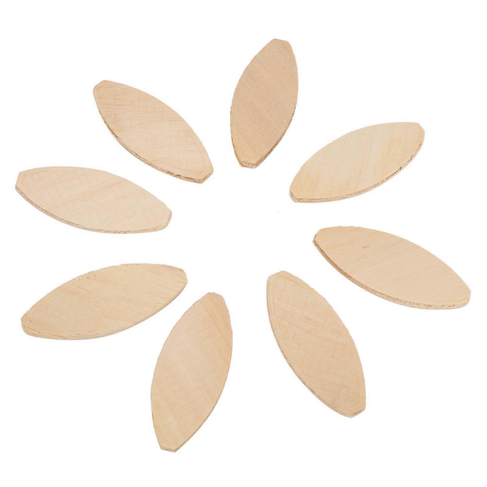 100pcs Wood Joining Biscuits Wood Board Docking Tool 20#