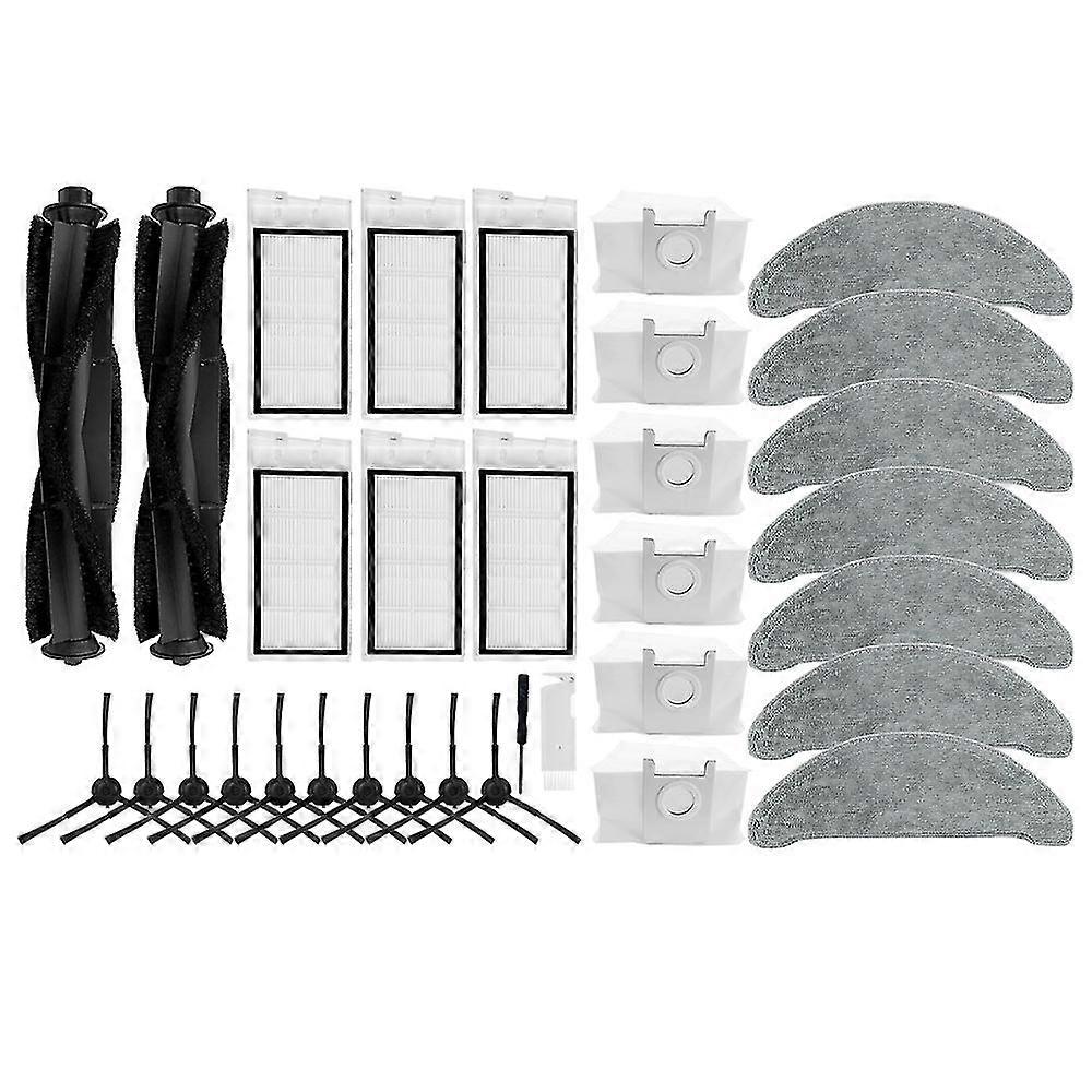 For EVE PLUS Accessories Dust Bag HEPA Filter Mop Cleaning Cloth Main Brush Rag Robot Vacuum Cleane