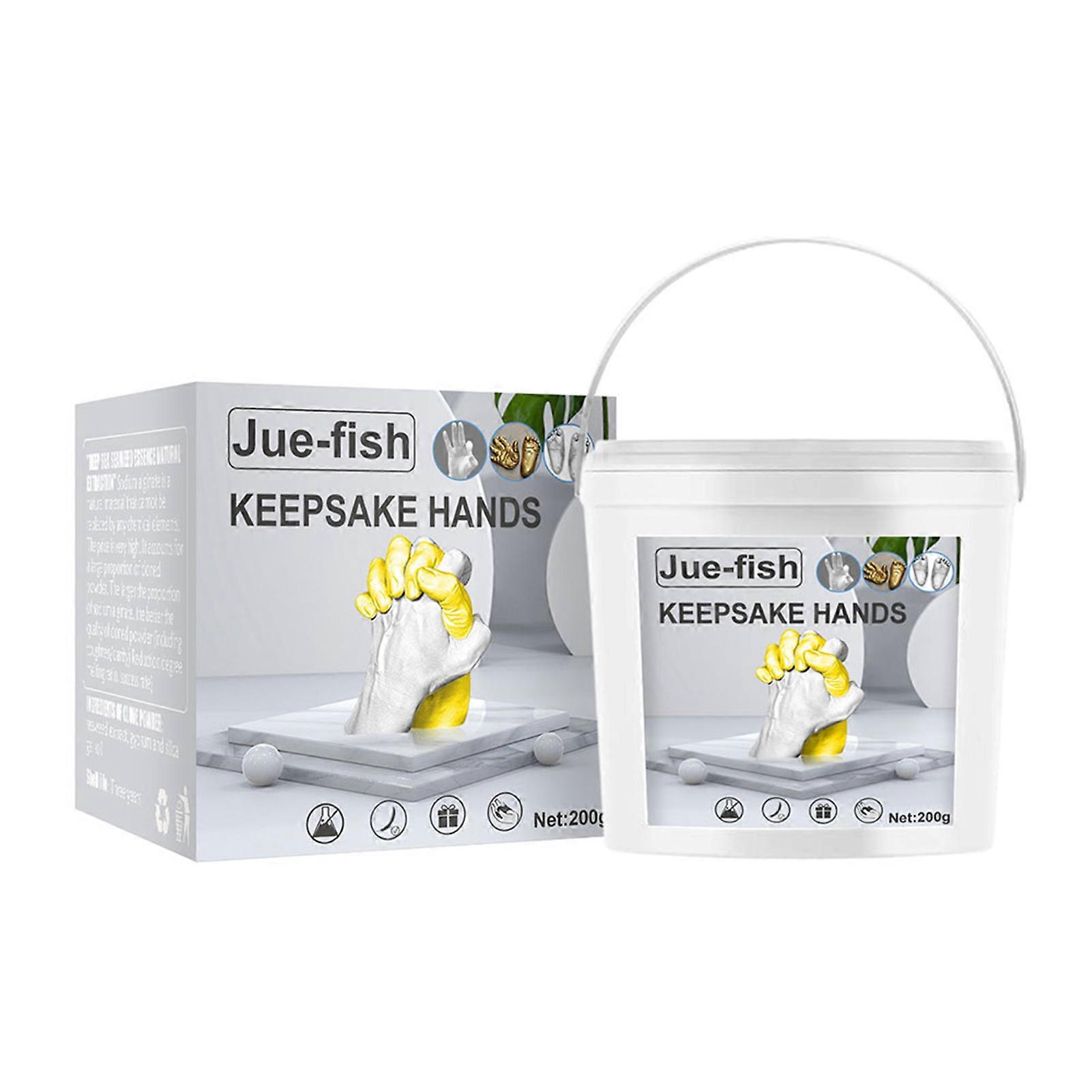 Hand Stencil Set Souvenir Casting Set DIY Plaster Casting Kit Handprint Keepsake Growth Memorials