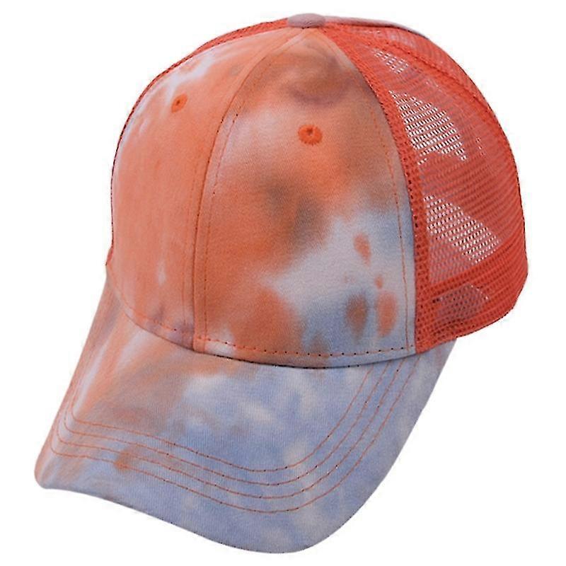 Mesh Baseball Hat Hook And Loop Closure Sun Caps Neutral Daily Accessories