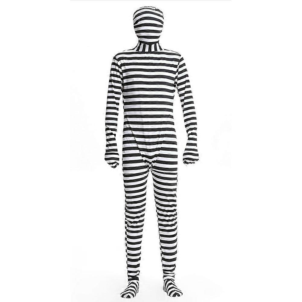 muscular invisible man prisoner stage cosplay