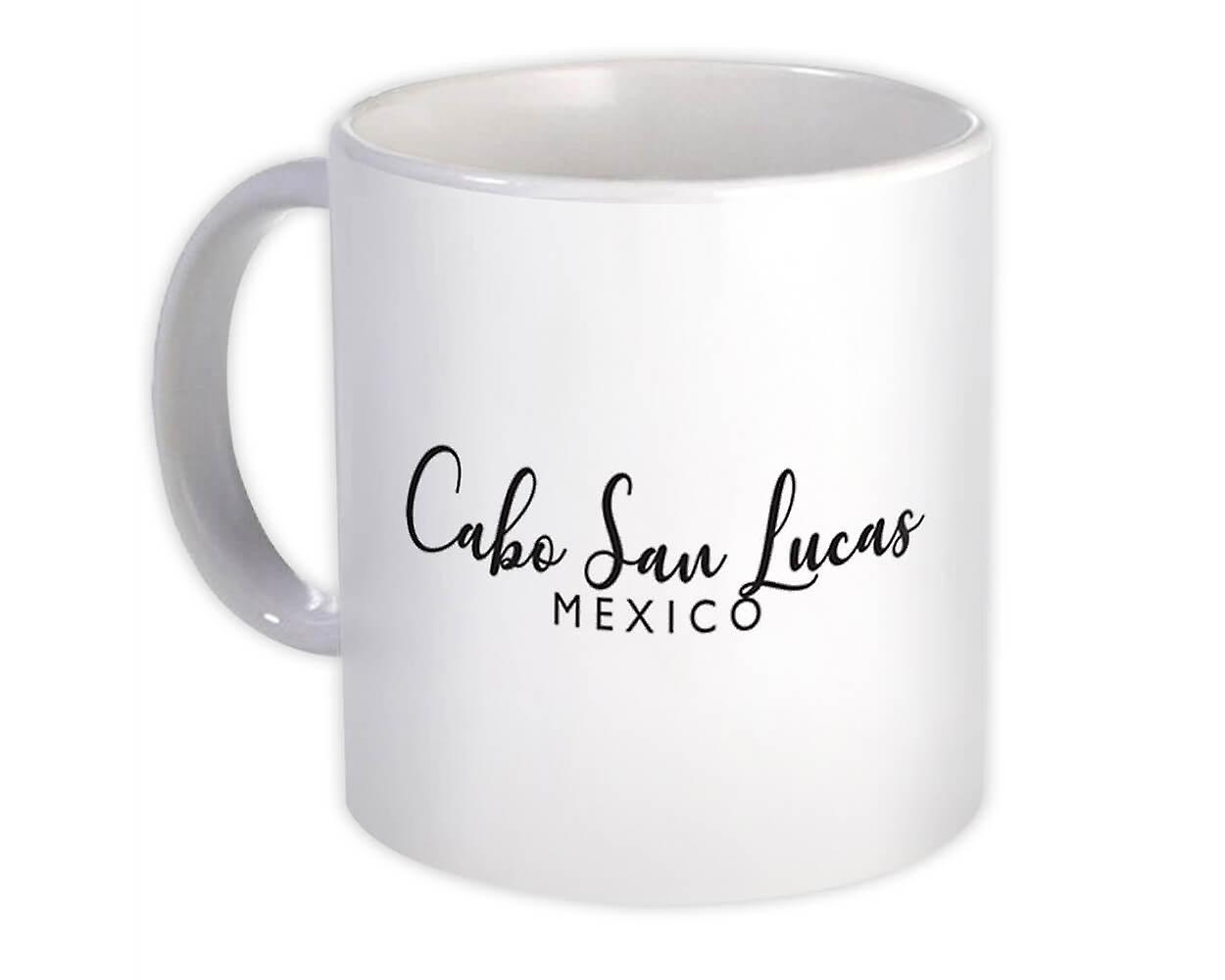 Geschenkbecher: Cabo San Lucas Cursive