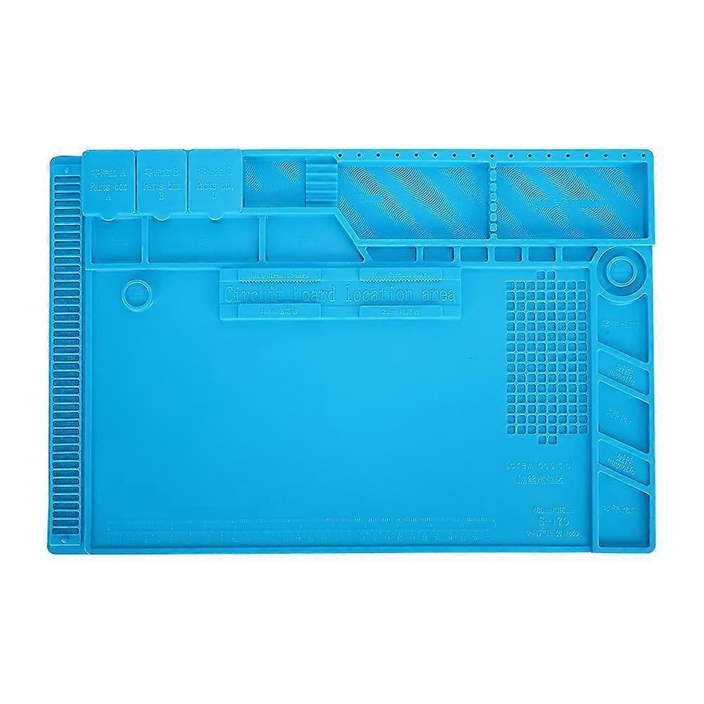 High Temperature Resistance Silicone Mat with Magnetic for Computer Repair