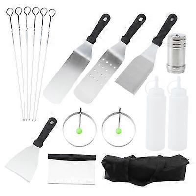 BBQ Grill Accessories, 17Pcs Stainless Steel BBQ Tools Set