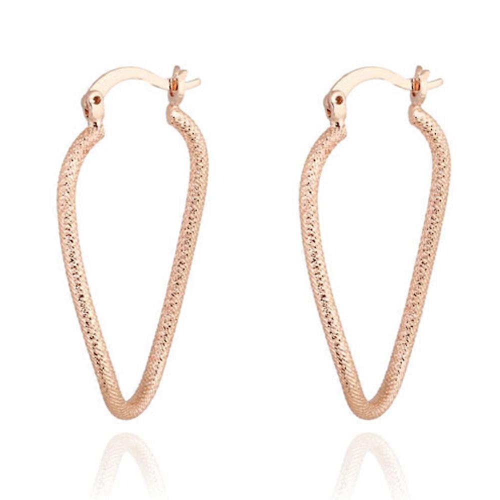 18K Gold Platinum Galvanized Earrings