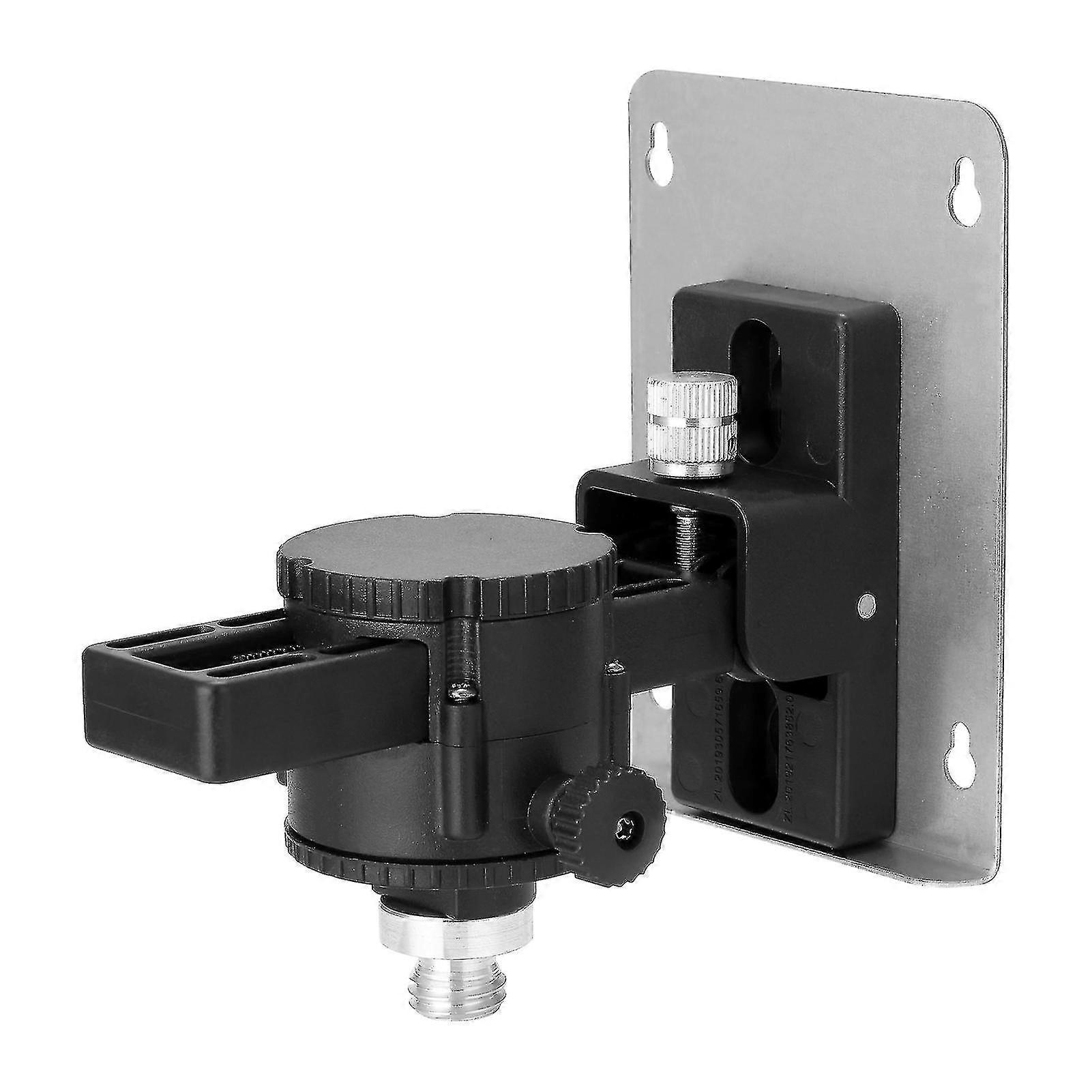 360 Degree Rotation 15tilt Angle Adjustable Laser Level Wall-mounted Bracket With Iron Board