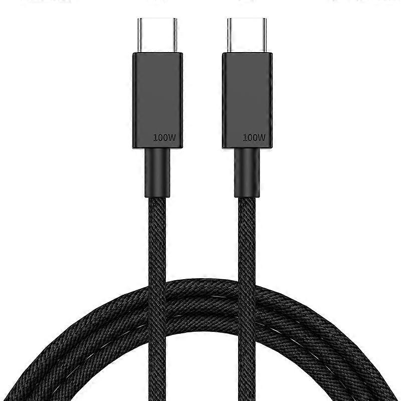 100W USB-C / Type-C to USB-C/Type-C Data Cable, Length: 2m