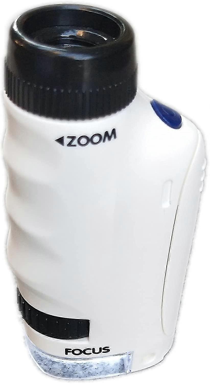 Pocket Microscope For Kids Adults,stem Handheld Microscopes 60x-120x Portable Mini Micro Optics Lens