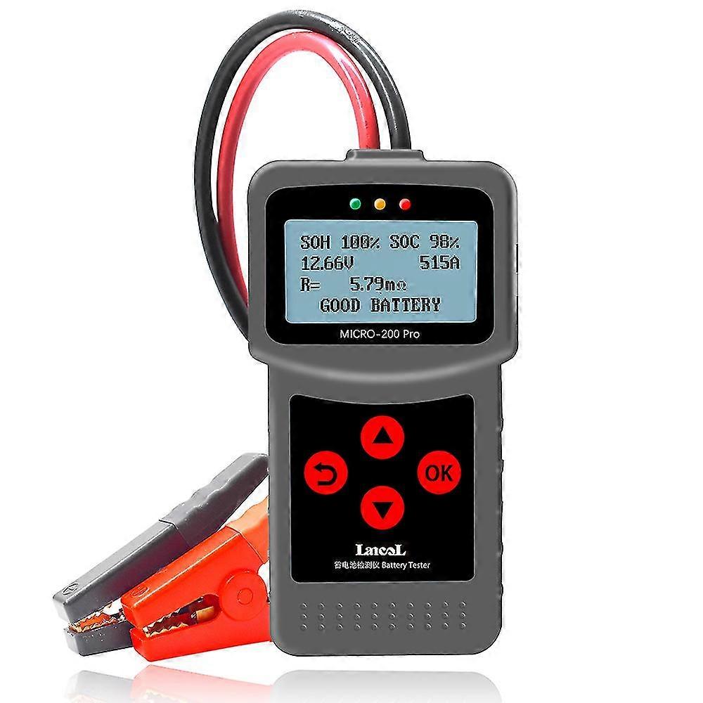 12v Auto Moto Batteria Tester Sae Cca Jis Analizzatore Batteria Digitale
