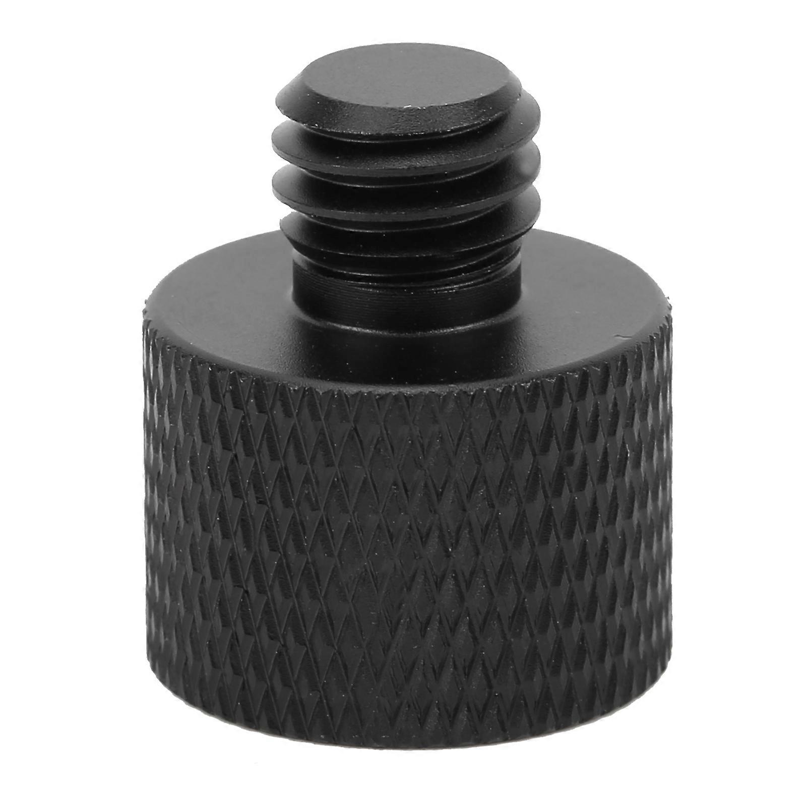 Adaptateur de pied de micro 5/8 pouce femelle vers 3/8 pouce mâle Adaptateur de filetage pour support de microphone Noir