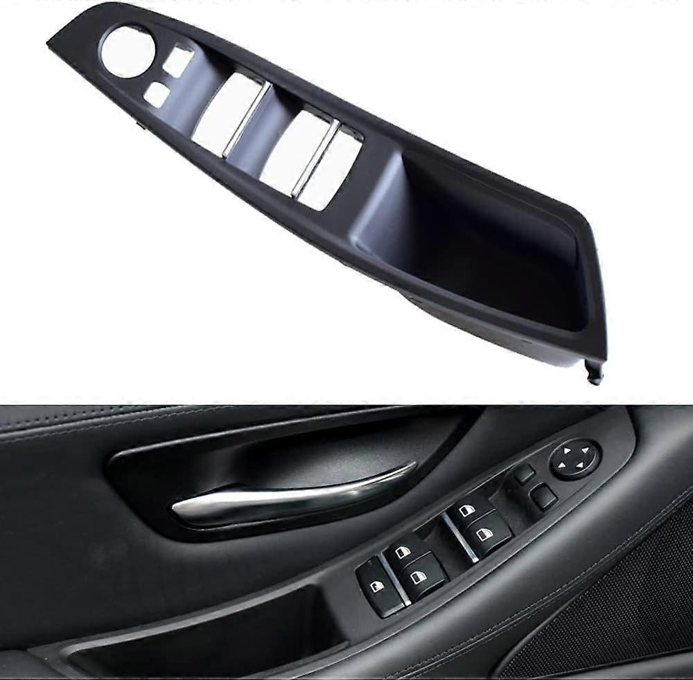 Driver Side Door Handle for B-MW 5 Series F10 F11,Window Switch Armrest Panel,Driver Seat Button Switch Frame Storage Box for B-MW 520 523 525 528 530