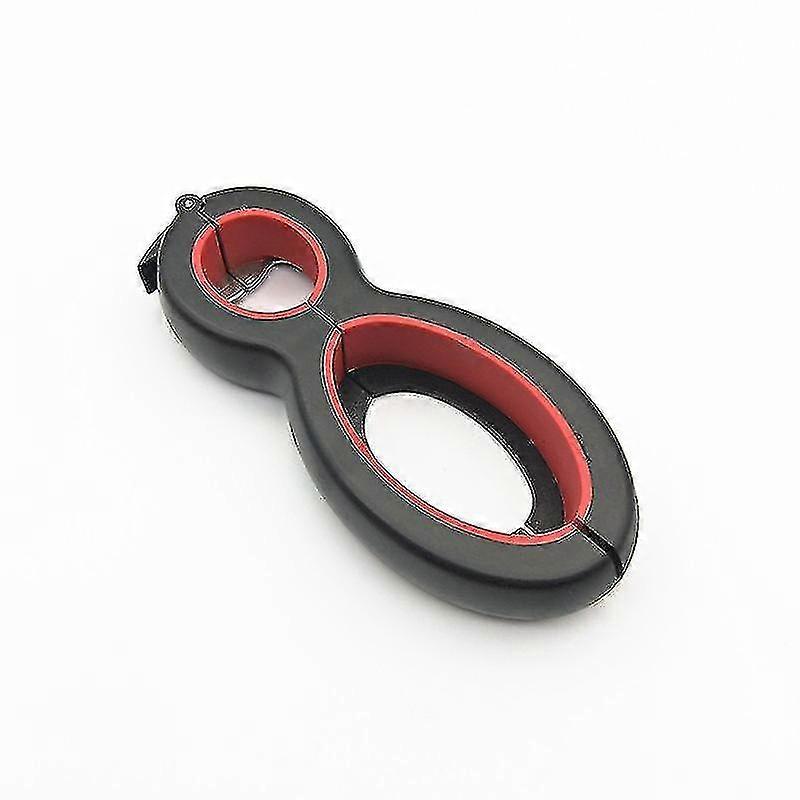 6 In 1 Can Opener,kitchen Home Easy Grip Handle Container Beer Bottle Jar Lid Can Opener,all In One Jar Gripper Can Wine Beer Lid Twist Off Jar