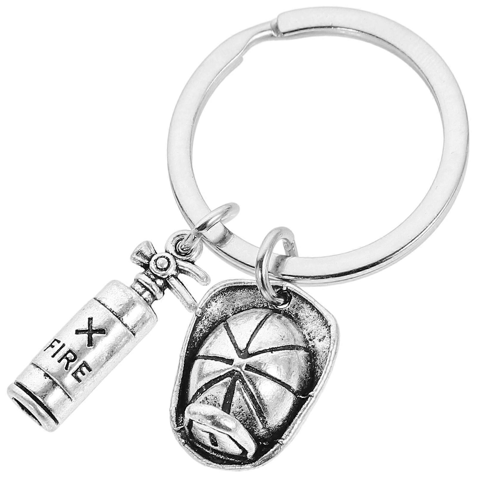 Fire Keychain Wallet Chain Backpack Pendant Wallet Key Chain Decor Key Accessory