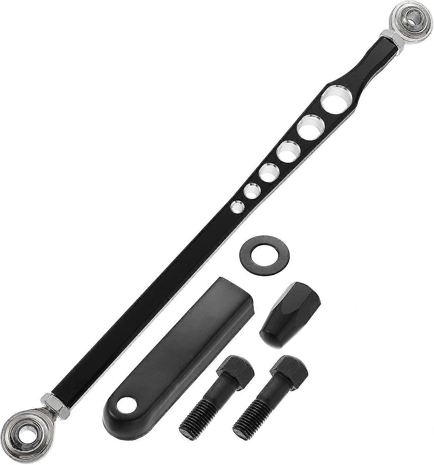 Motorcycle Shift Linkage 6 Hole Lever Gear Shift Linkage Black1pcs