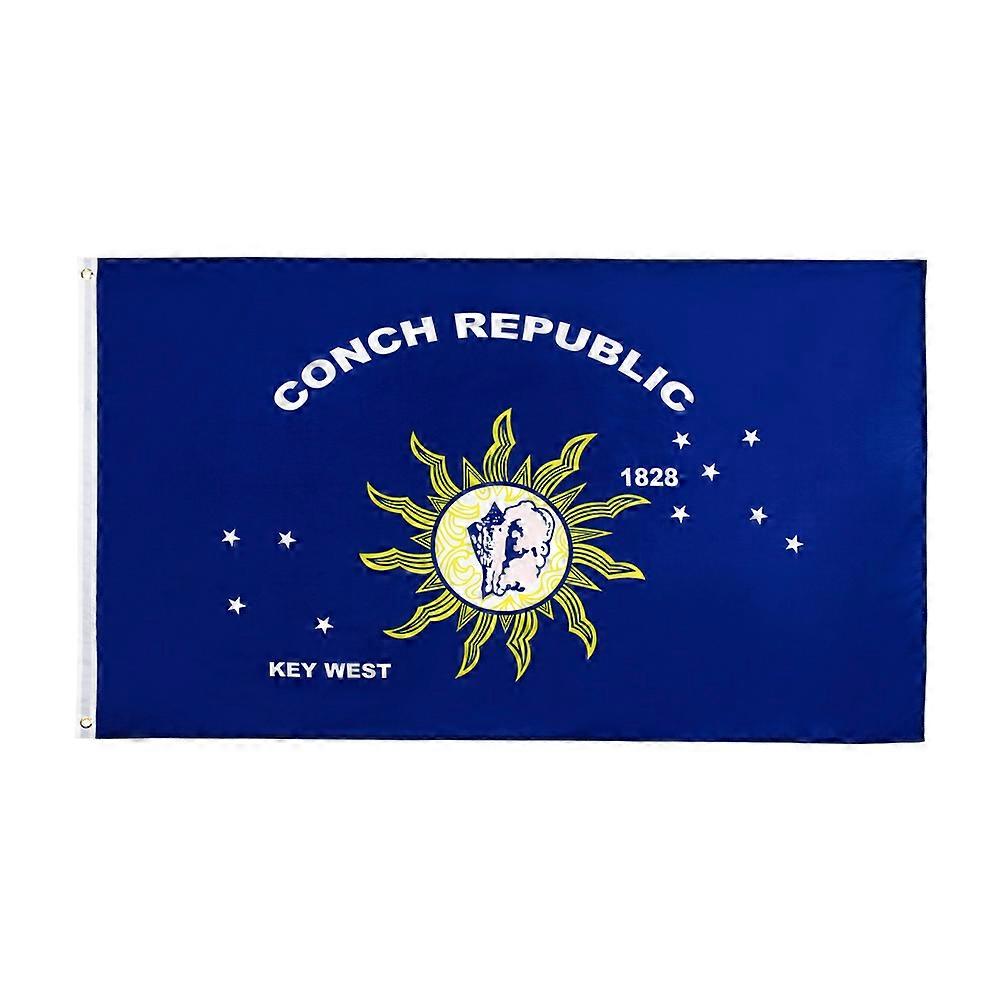 90*150Cm Conch Republic Key West Florida Flag