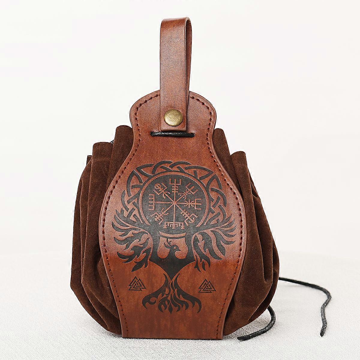 Medieval Vintage Money Pouch Bag Costume Accessory Men Women
