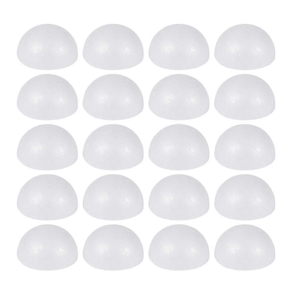 50 Pcs Adornos Para Arbol De Navidad Foam Craft Balls Small White Foam Balls White Styrofoam Balls