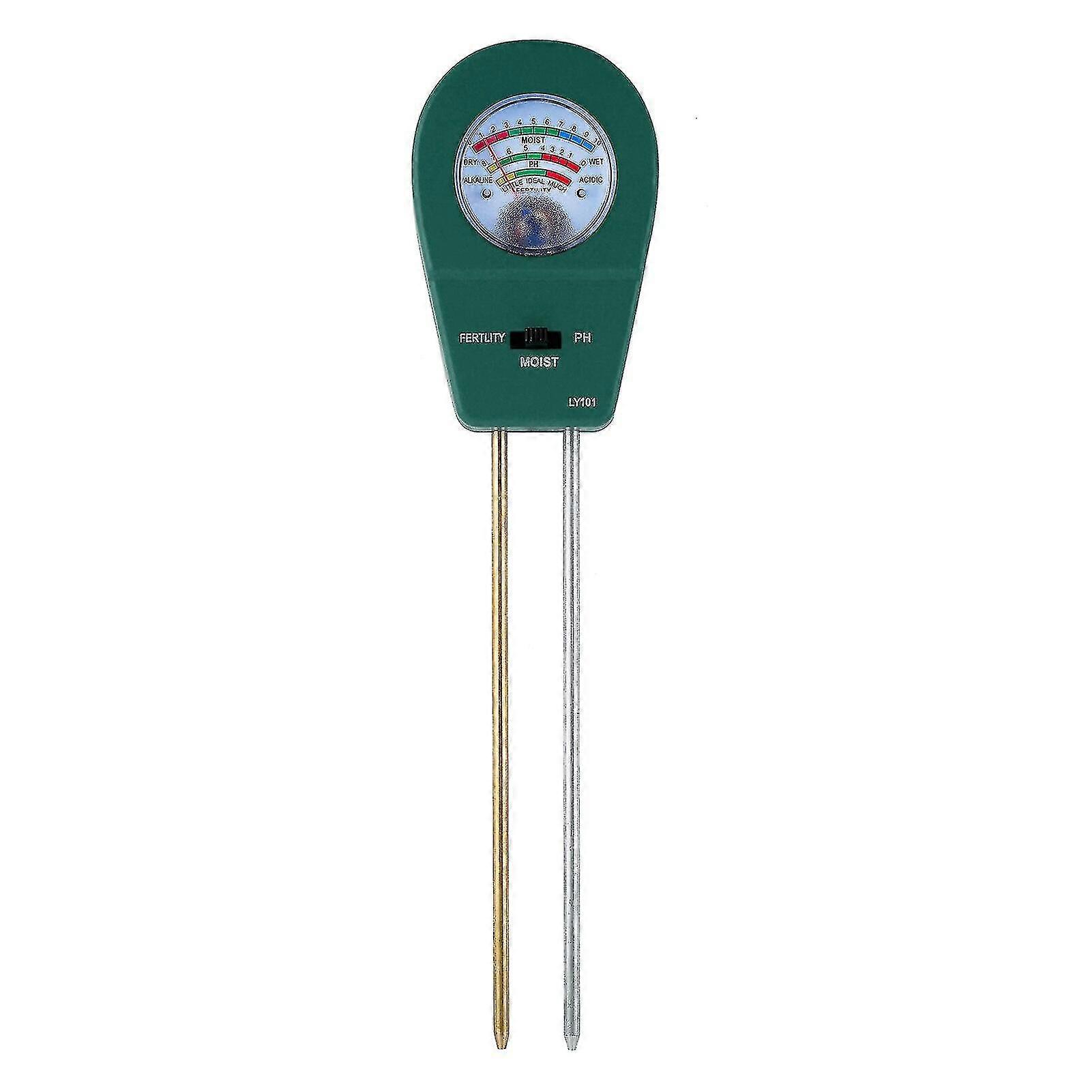 Professional 3-in-1 Soil Ph Meter Soil Tester With Moisture Fertility Ph Meter Gardening Tool For Garden Flower Moist Tester