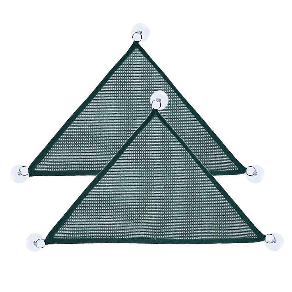 2Pcs Reptile Hammocks Lizard Hammock Toys Mesh Hammock Toy Swings Playthings (Random Color)