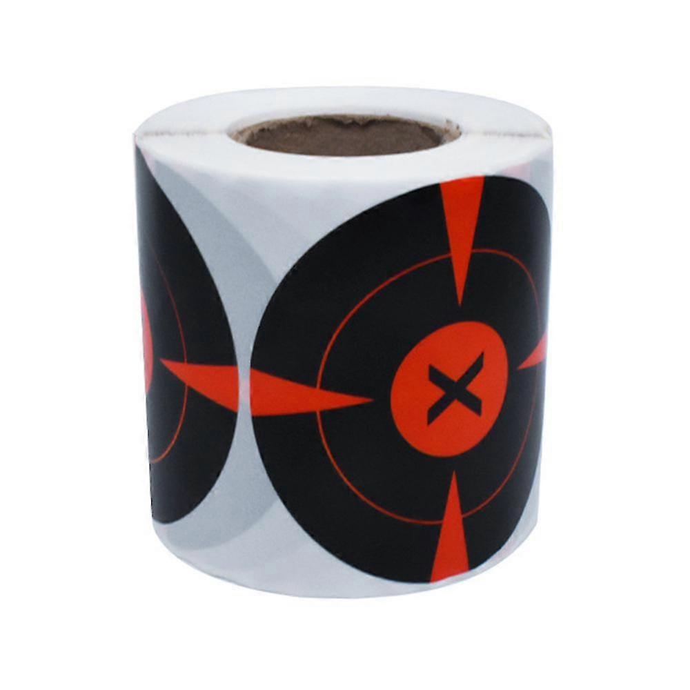 1 Roll Shooting Splatter Target Stickers Self-adhesive Targets Splatter Reactive Stickers For Archery Bow Hunting Shooting