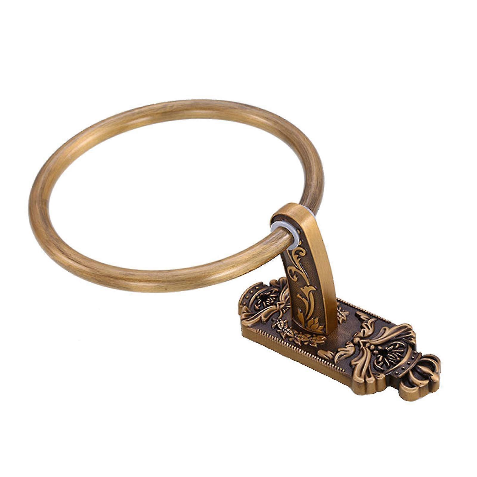 Round Towel Rack Bathroom Kitchen Decor