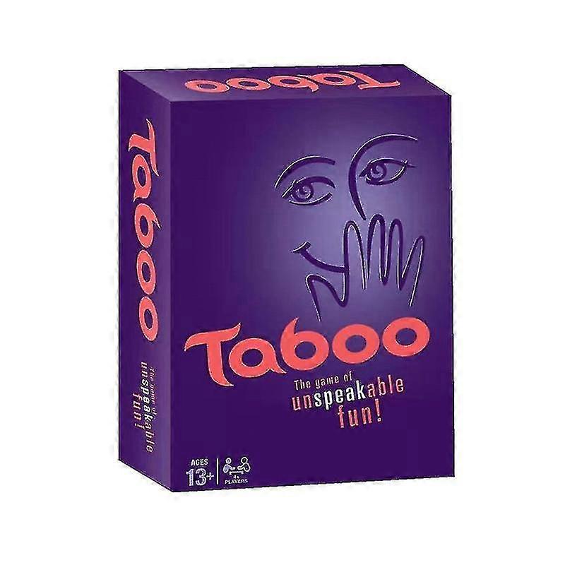 Classico Tabù Gioco di carte Gioco da tavolo Divertimento Trovare parole Gioco da tavolo Party Giochi interattivi per famiglie per adulti Alta qualità | IT