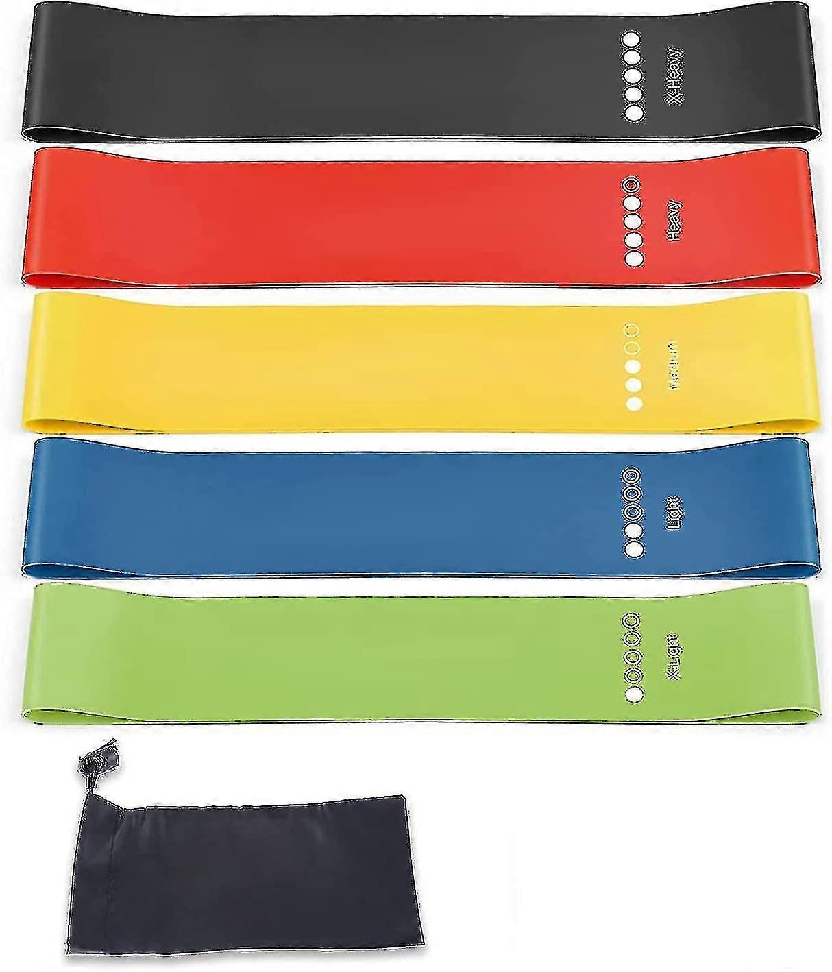 Resistance Loops Bands Exercise Band, Anti-slip Elastic Workout Booty