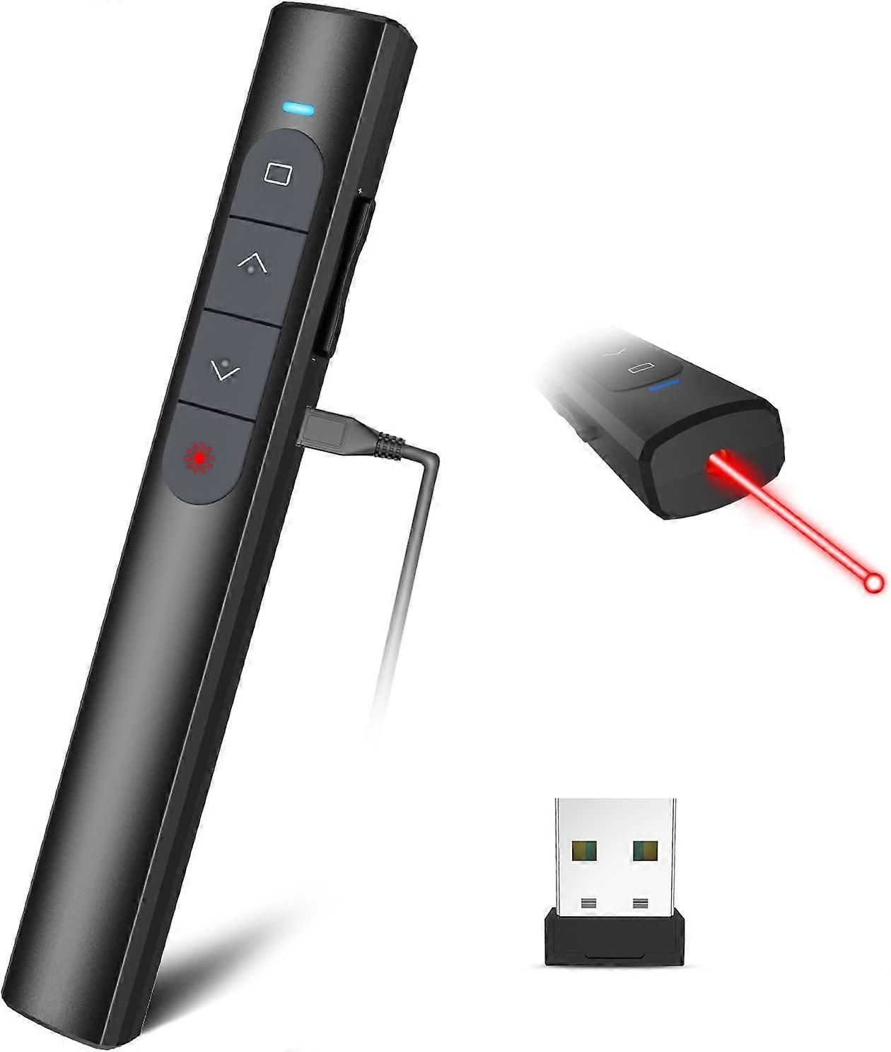 Presenter Clicker Powerpoint Wireless Presentation Remote