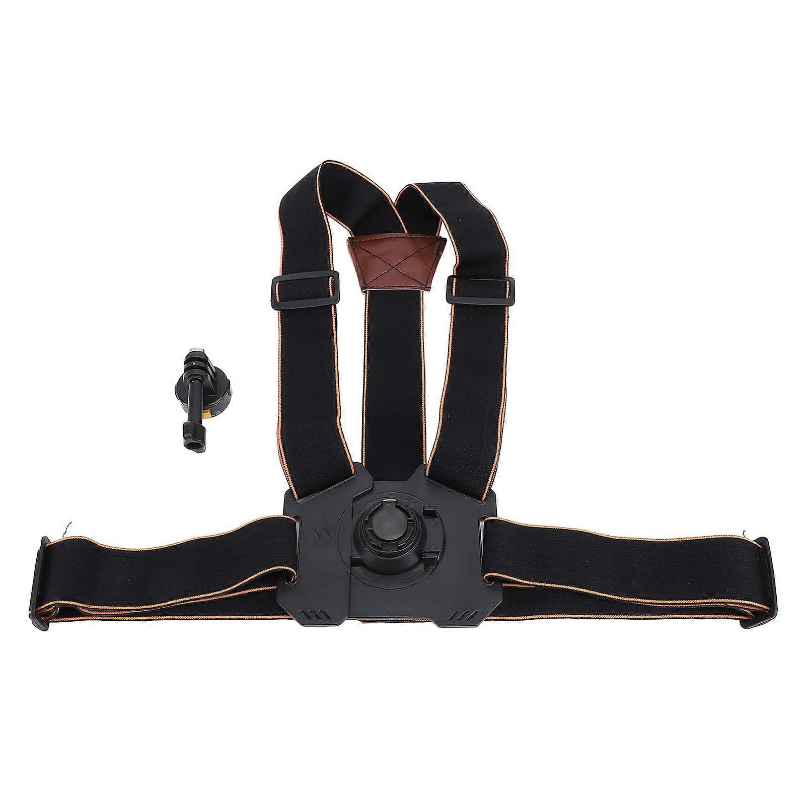 Chest Mount for Action 5 4 Action Camera Chest Strap for POV Vlog Chest Harness Mount Adjustable Quick Release