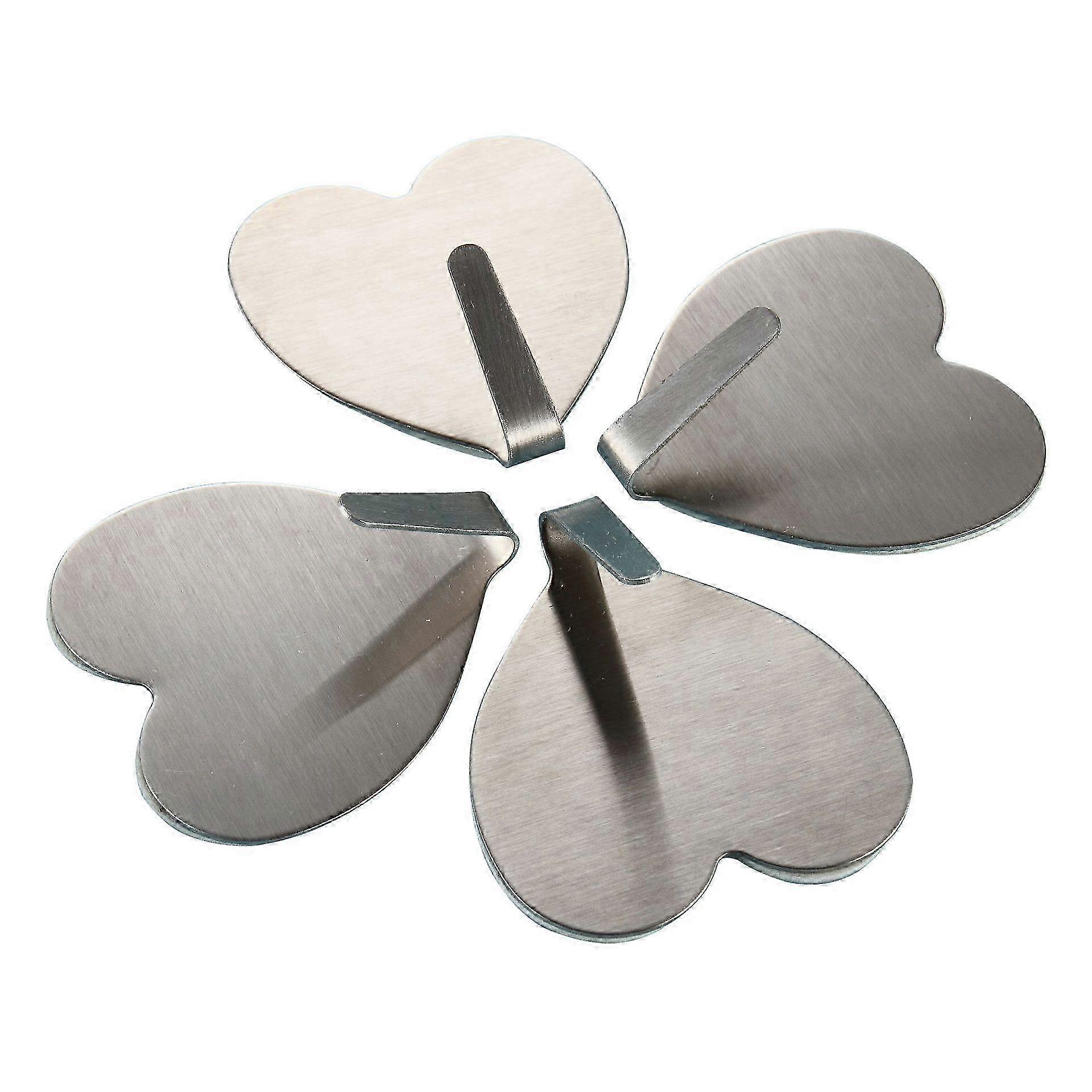 4pcs SUS304 Wall Hooks Brushed Waterproof Hanging Hooks