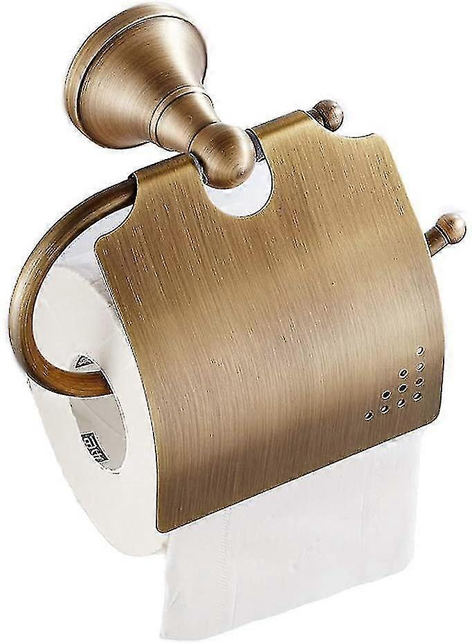 Toilet Paper Holder Retro Copper Wall Mounting