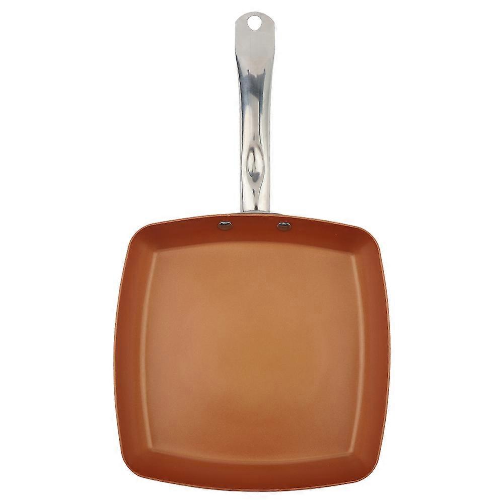 Non-Stick Frying Pan Skillet with Flat Bottom Long Handle